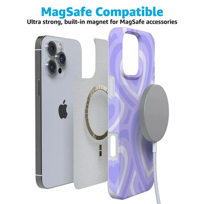 Love Song | Lavender Heart Case iPhone Case get.casely