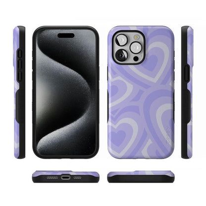 Love Song | Lavender Heart Case iPhone Case get.casely