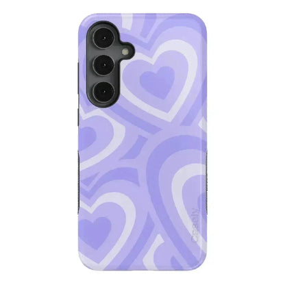Love Song | Lavender Heart Samsung Case Samsung Case Casetry Bold Flex + MagSafe® Galaxy S25 Plus