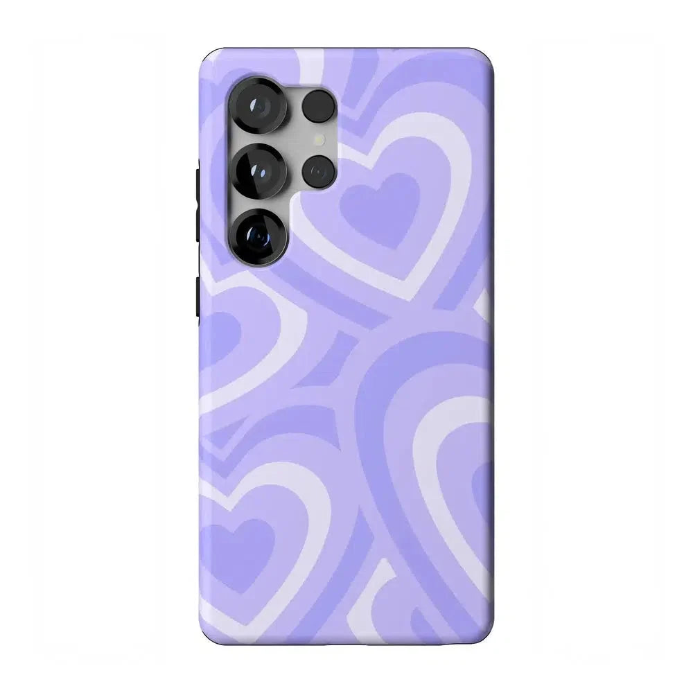 Love Song | Lavender Heart Samsung Case Samsung Case Casetry Essential + MagSafe® Galaxy S25 Ultra