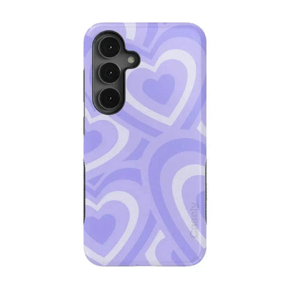 Love Song | Lavender Heart Samsung Case Samsung Case Casetry