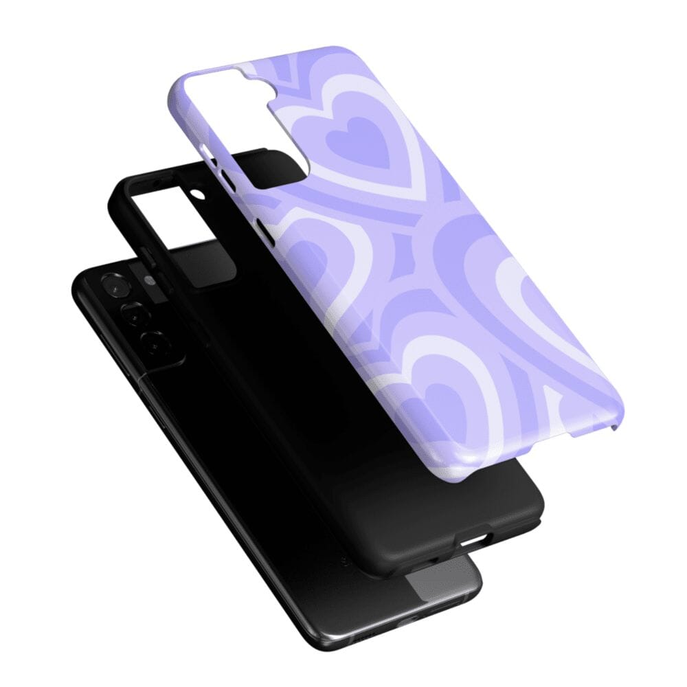 Love Song | Lavender Heart Samsung Case Samsung Case Casetry