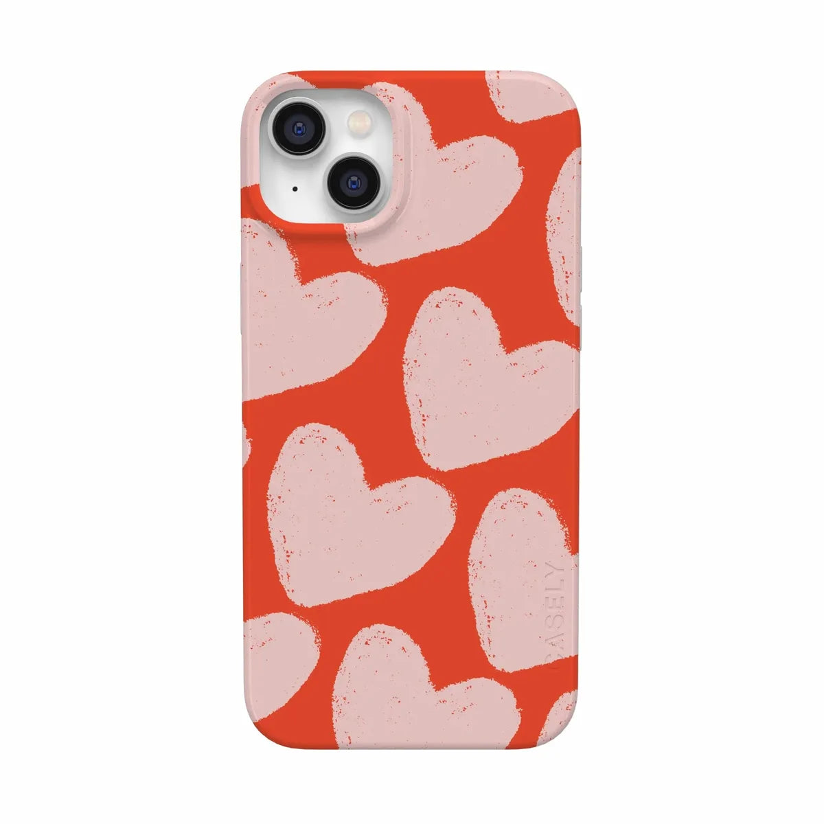 Love You More | Heart Doodle Case Phone Case Casetry Classic + MagSafe® iPhone 14 Plus