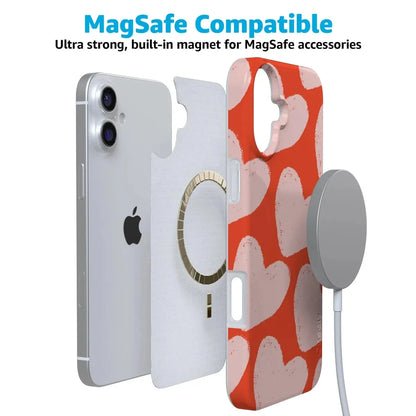 Love You More | Heart Doodle Case Phone Case Casetry