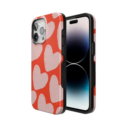 Love You More | Heart Doodle Case Phone Case Casetry