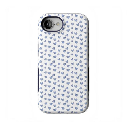 Lovebug | Blue Hearts Case Phone Case Casetry Bold Flex + MagSafe® iPhone 16e