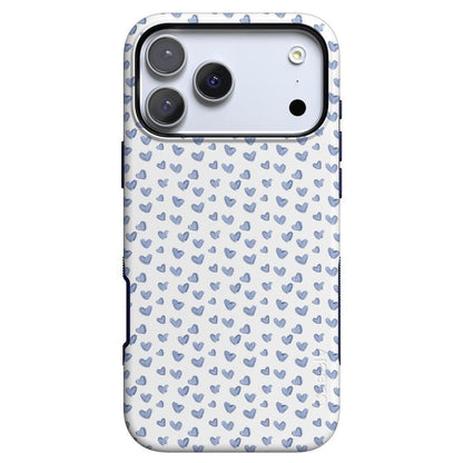 Lovebug | Blue Hearts Case Phone Case Casetry Bold + MagSafe® iPhone 17 Pro Max
