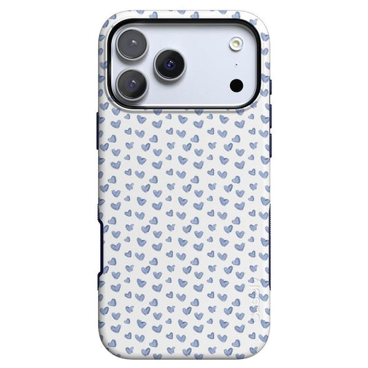 Lovebug | Blue Hearts Case Phone Case Casetry Bold + MagSafe® iPhone 17 Pro Max