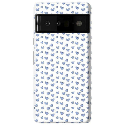 The Valentine's Collection | Blue Heart Case Phone Case Casetry Essential Google Pixel 6 Pro