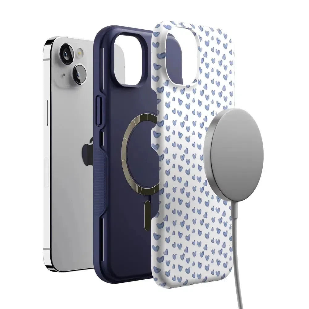Lovebug | Blue Hearts Case Phone Case Casetry