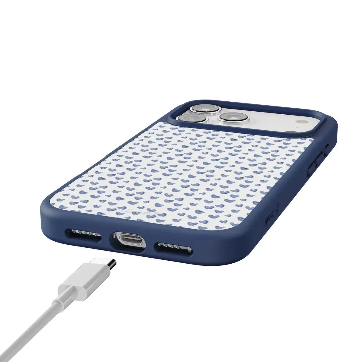 Lovebug | Blue Hearts Case Phone Case get.casely