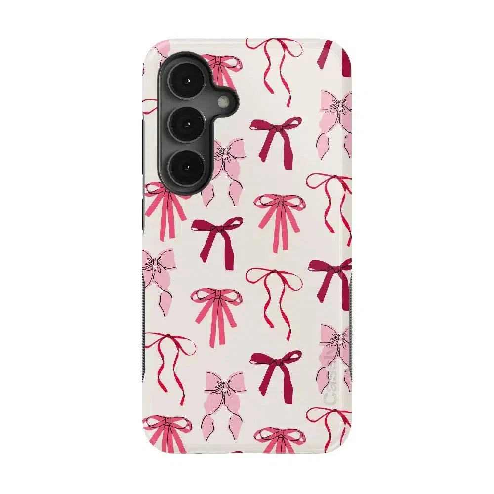 Lover Girlie | Pink Bows iPhone Case Phone Case Casetry Bold Flex + MagSafe® Galaxy S25
