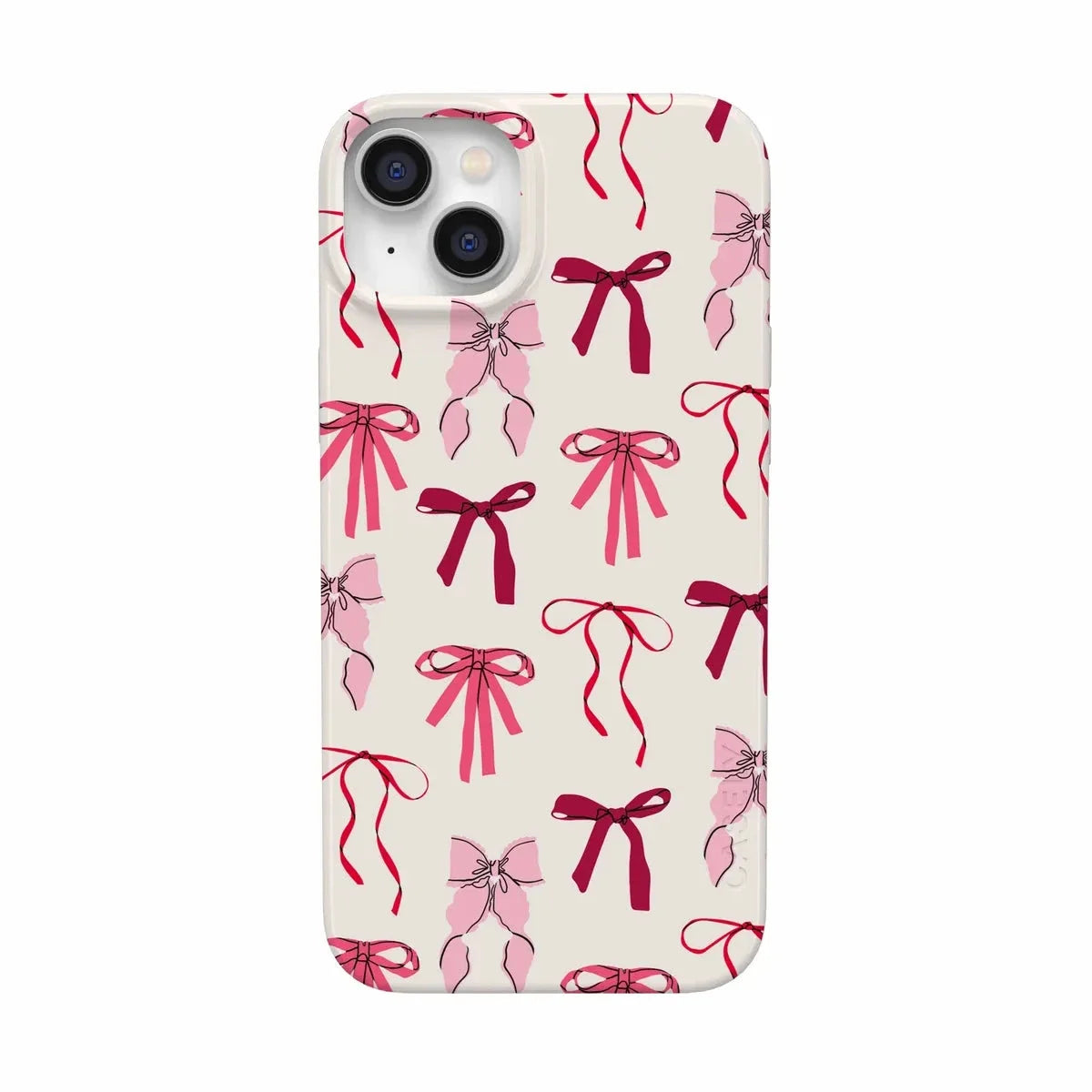 Lover Girlie | Pink Bows iPhone Case Phone Case Casetry Classic + MagSafe® iPhone 14 Plus