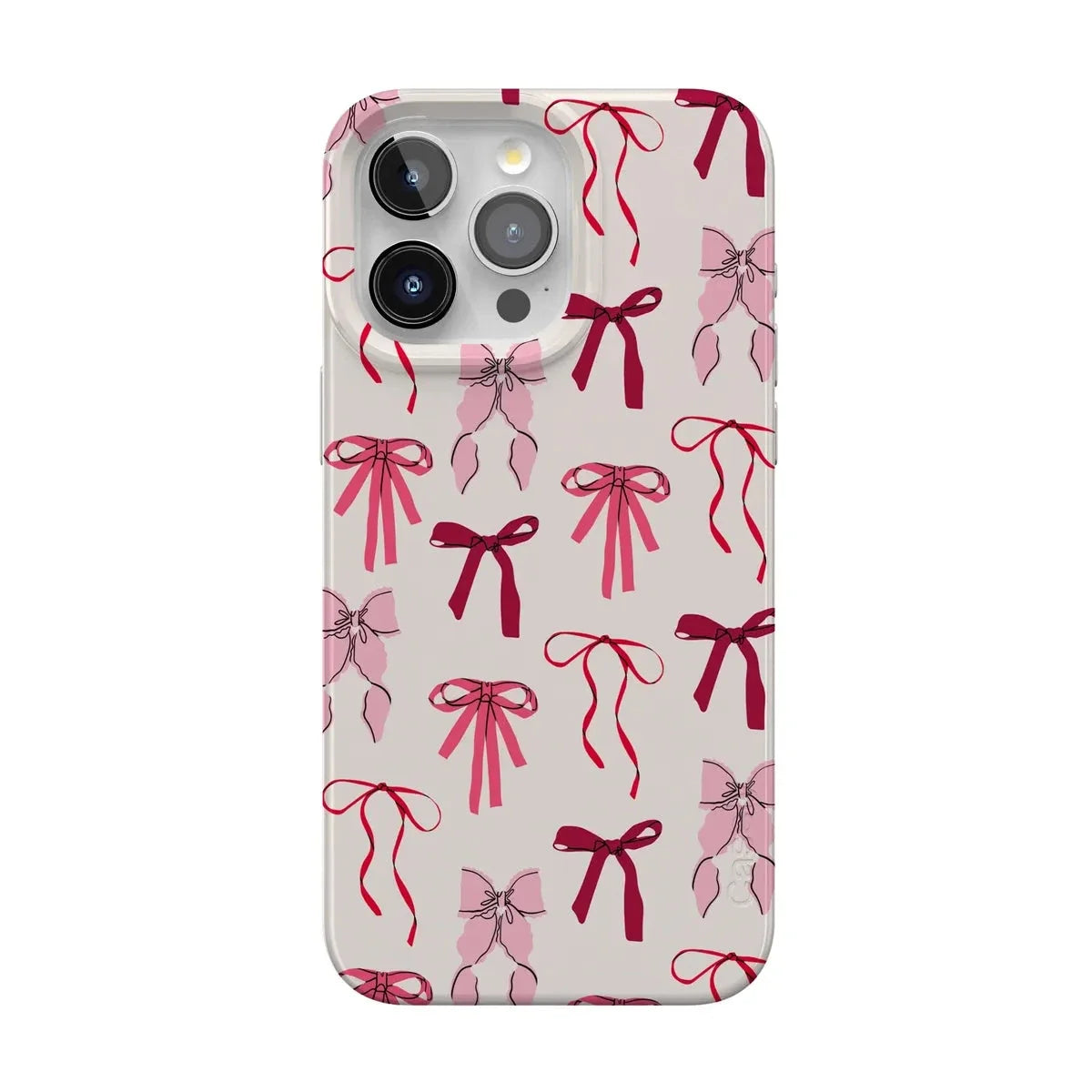 Lover Girlie | Pink Bows iPhone Case Phone Case Casetry Classic + MagSafe® iPhone 15 Pro Max