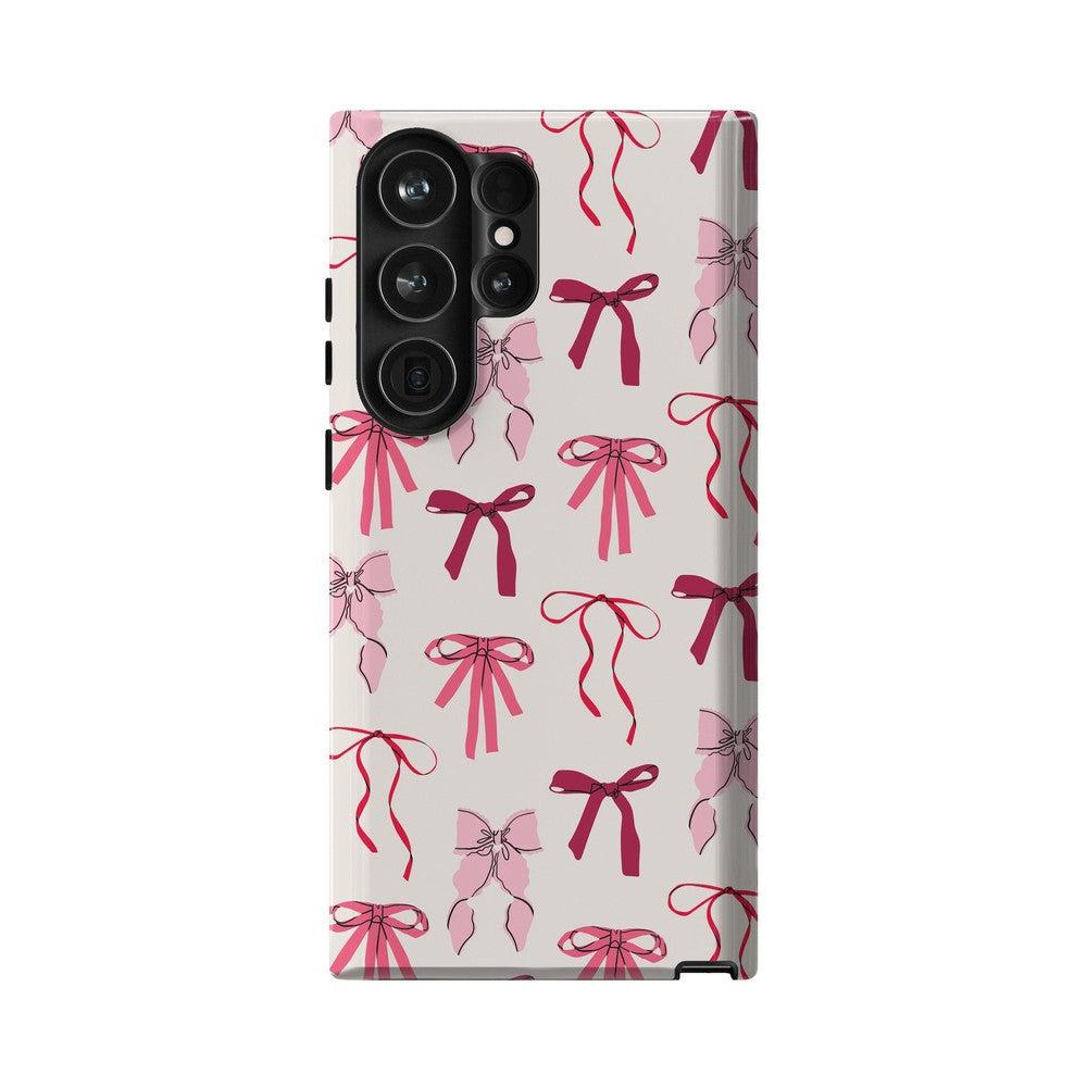 Lover Girlie | Pink Bows Case Phone Case Casetry Essential Galaxy S23 Ultra