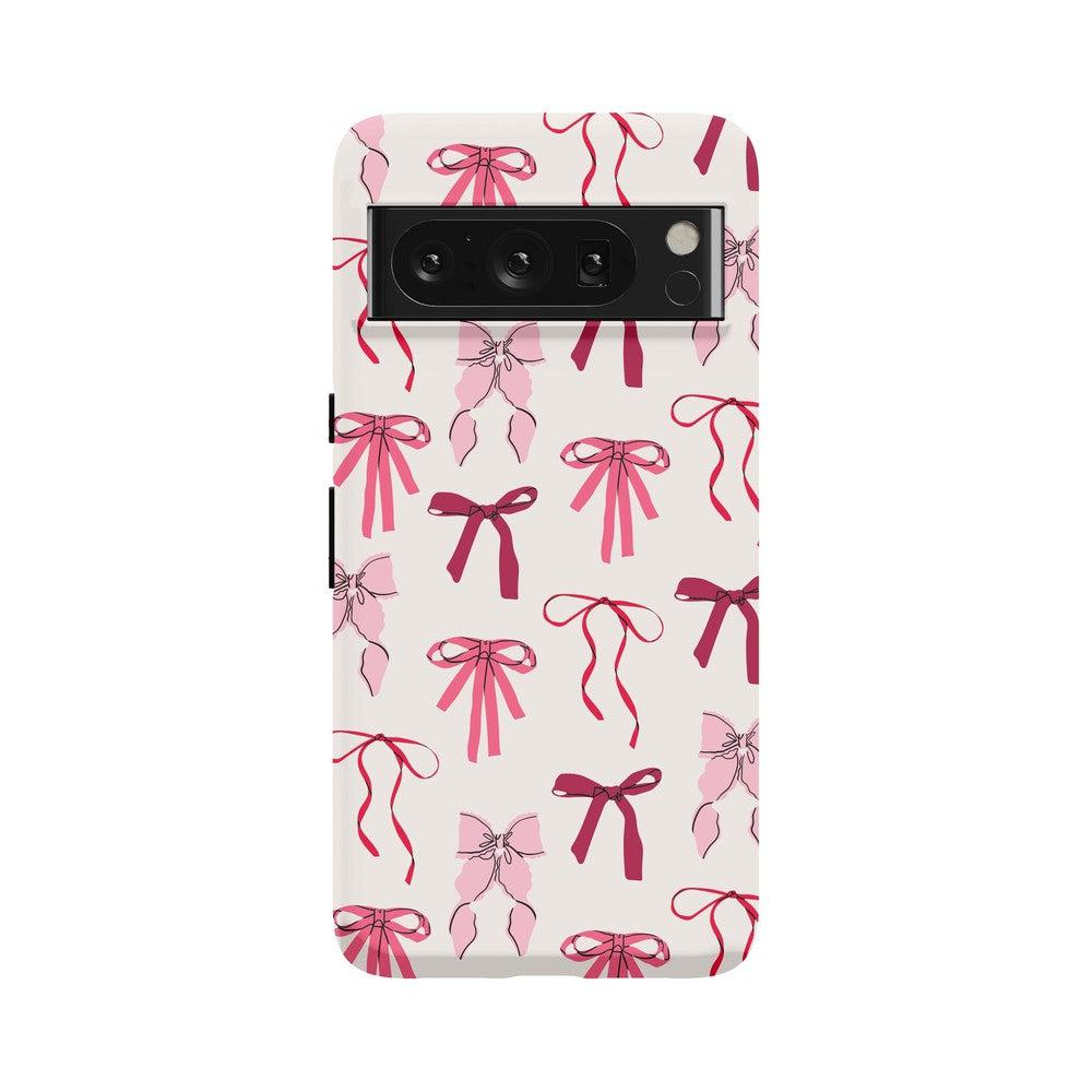 Lover Girlie | Pink Bows Case Phone Case Casetry Essential Google Pixel 9
