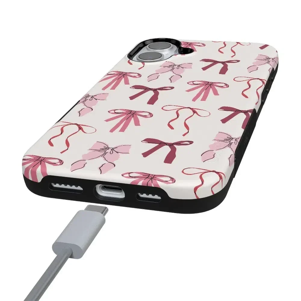 Lover Girlie | Pink Bows iPhone Case Phone Case Casetry