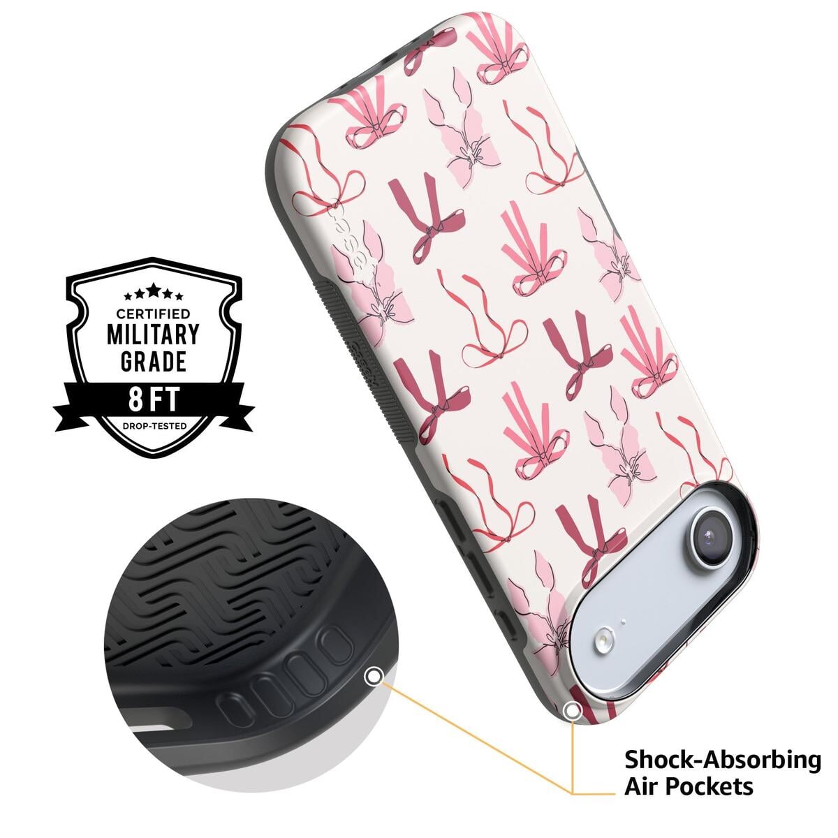 Lover Girlie | Pink Bows iPhone Case Phone Case Casetry