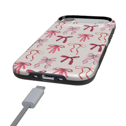 Lover Girlie | Pink Bows iPhone Case Phone Case Casetry