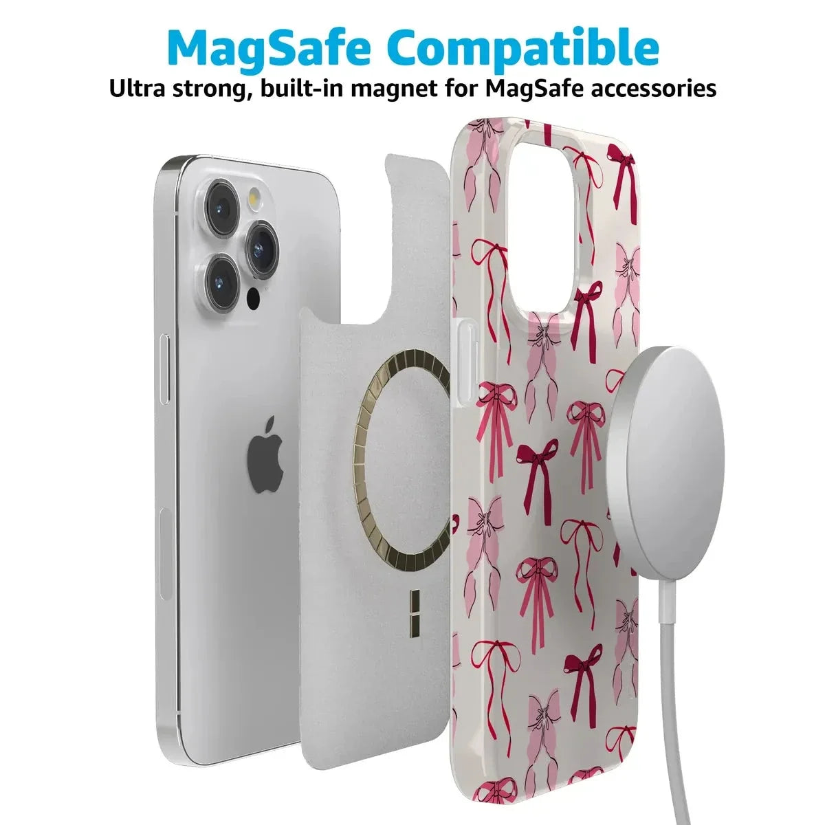 Lover Girlie | Pink Bows iPhone Case Phone Case Casetry