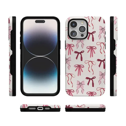 Lover Girlie | Pink Bows iPhone Case Phone Case Casetry