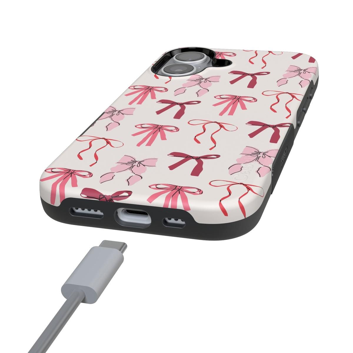 Lover Girlie | Pink Bows iPhone Case Phone Case Casetry