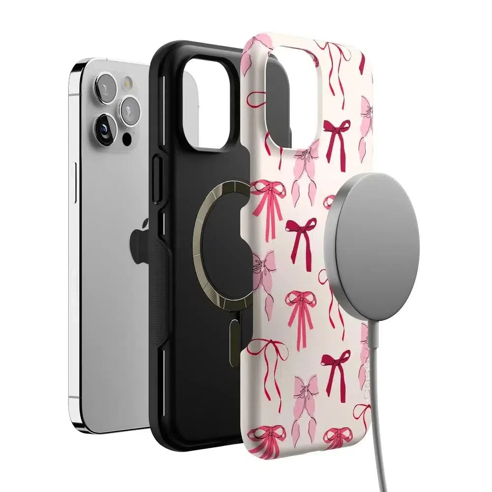Lover Girlie | Pink Bows Case Phone Case Casetry