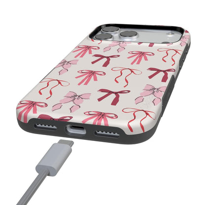 Lover Girlie | Pink Bows iPhone Case Phone Case Casetry