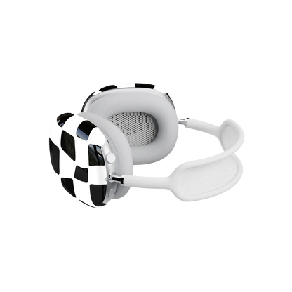 Funky Checkerboard | High Contrast Design AirPods Max Case