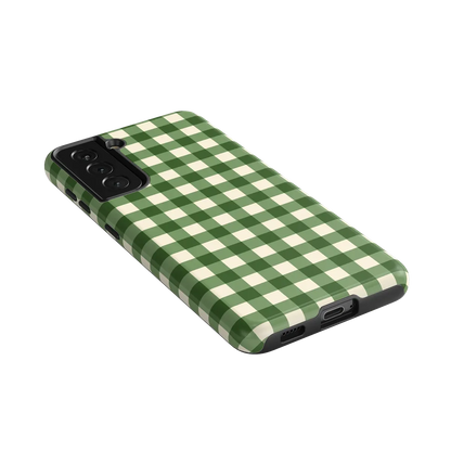 Checked Twice | Green Plaid Case