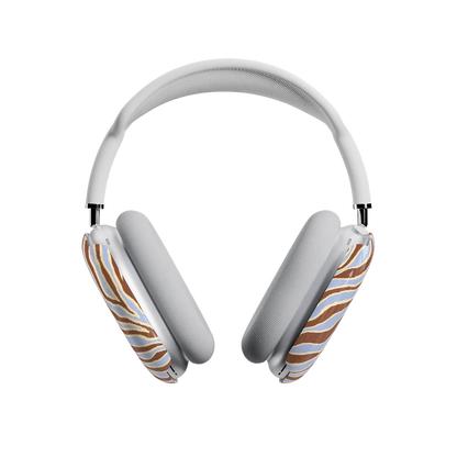 Untamed | Brown & Blue Zebra AirPods Max Case
