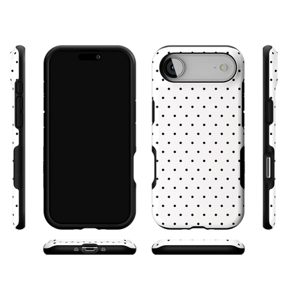 On the Dot | Black Polka Dot Case