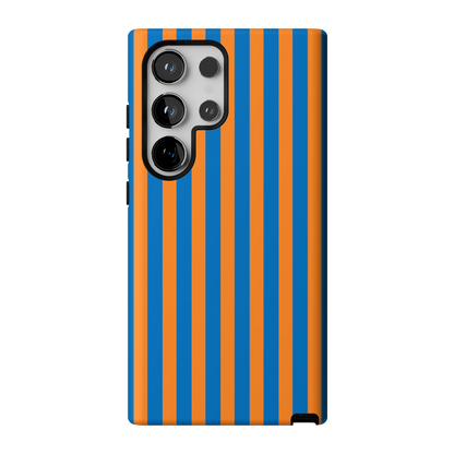 Go New York | Blue & Orange Stripes Case - Galaxy S24 Ultra