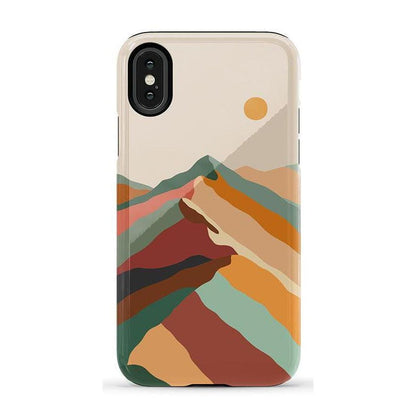 Magic Mountain | Colorblock Case iPhone Case get.casely Essential iPhone X / XS