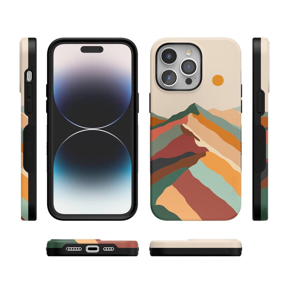Magic Mountain | Colorblock Case iPhone Case get.casely