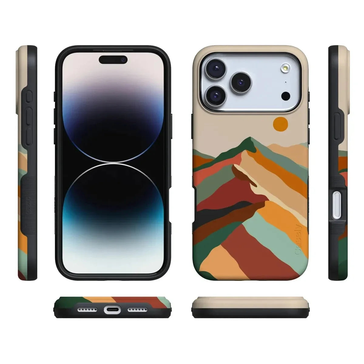 Magic Mountain | Colorblock Case iPhone Case get.casely