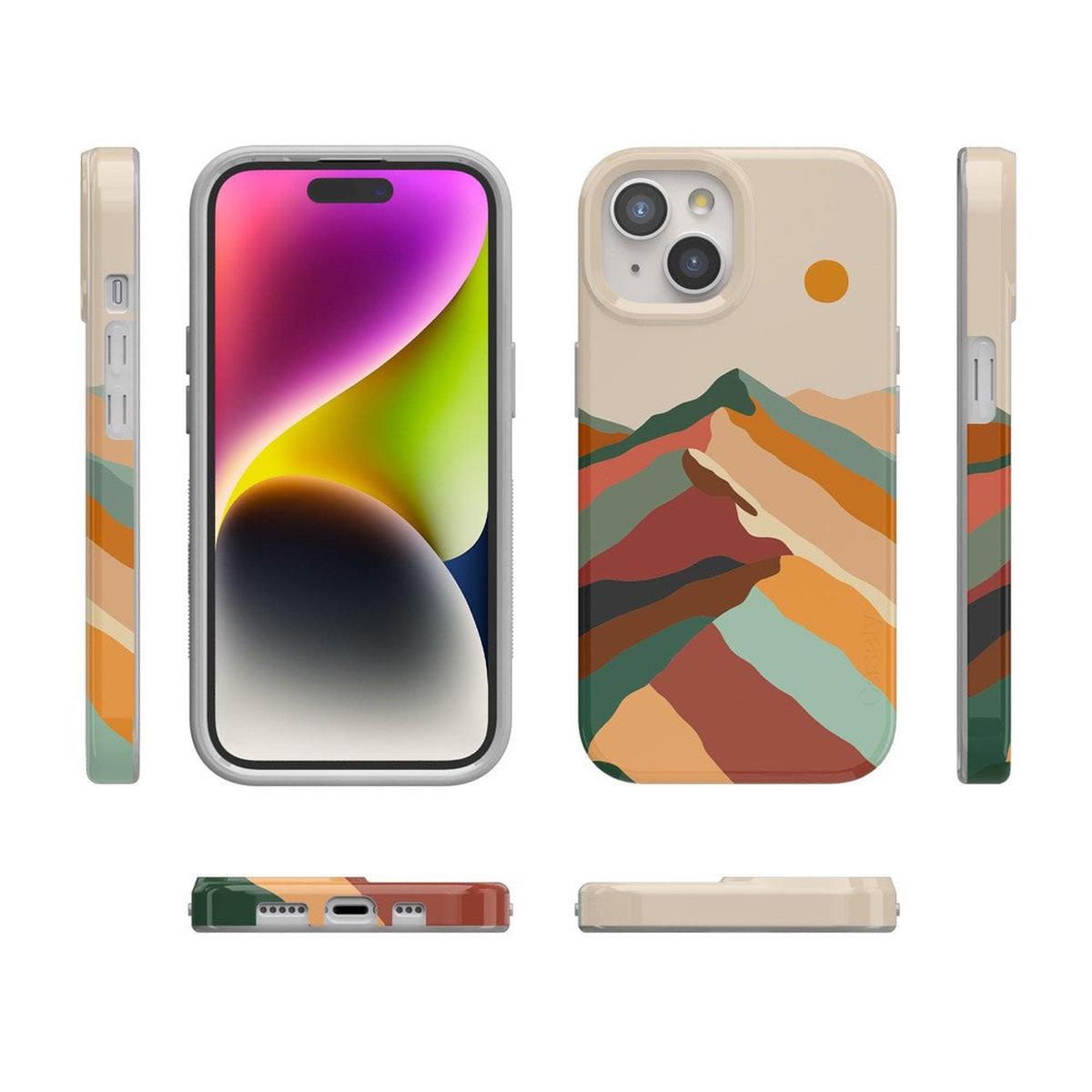Magic Mountain | Colorblock Case iPhone Case get.casely