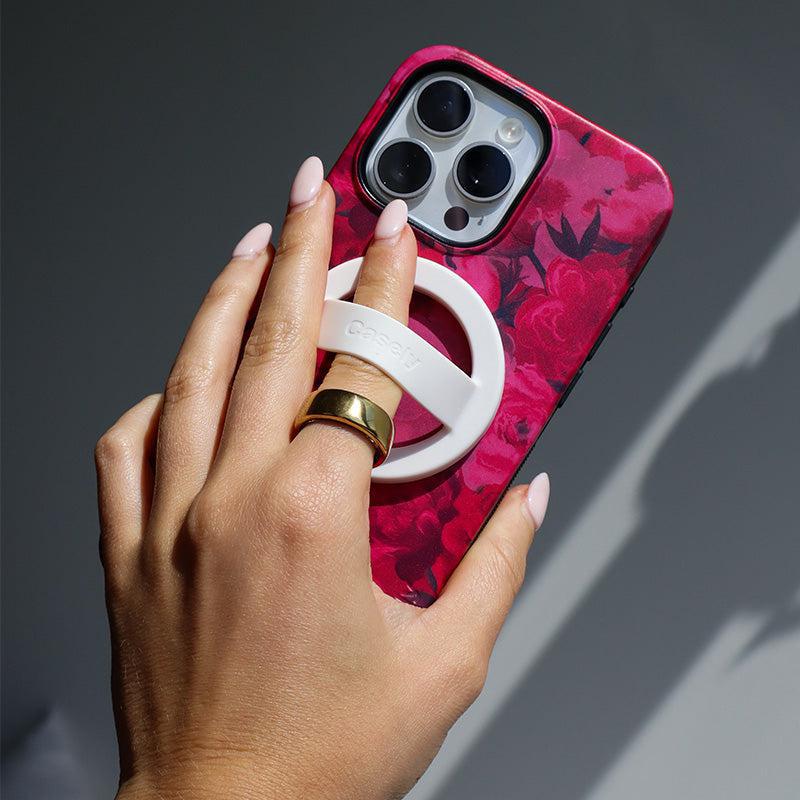 MagRing | Bone White Magnetic Phone Ring MagRing get.casely