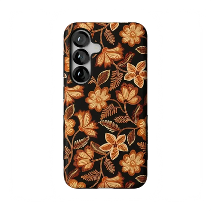 Maple Flowers | Floral Foliage Case Phone Case get.casely Bold Flex + MagSafe® Galaxy S25