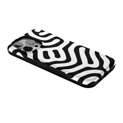Maze | High Contrast Design Case Phone Case Casetry