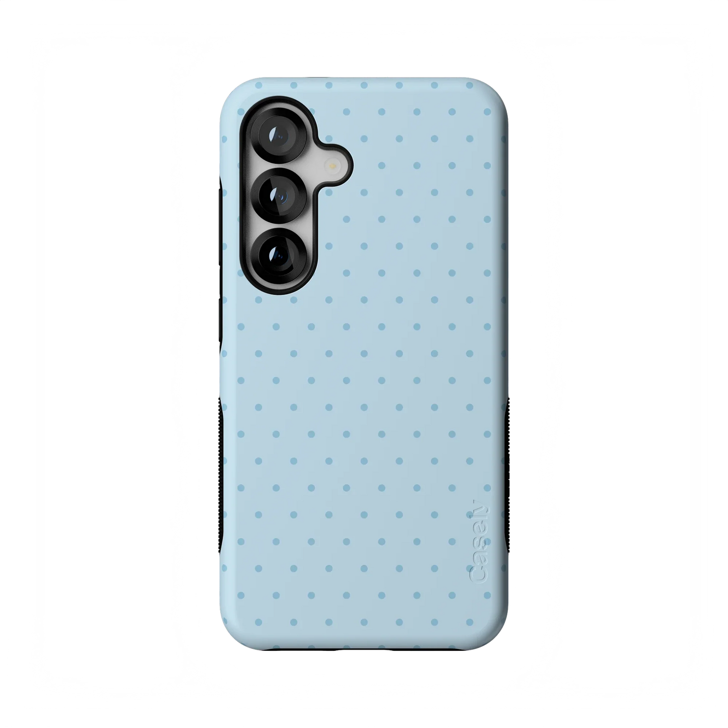 On the Dot | Blue Monochrome Polka Dot Case - Galaxy S25