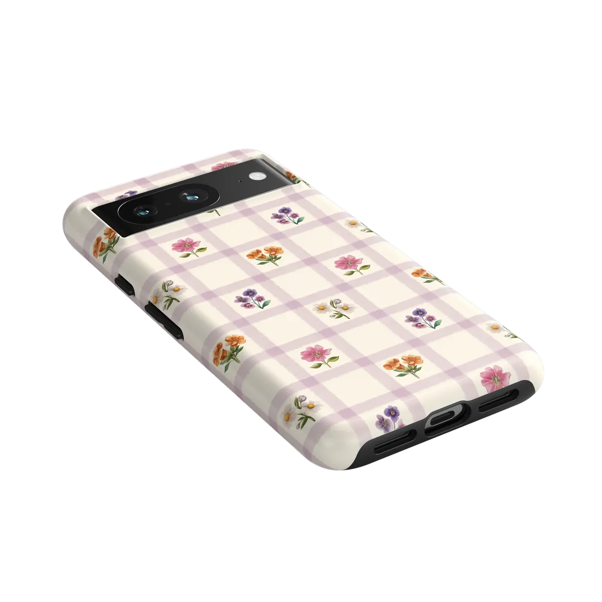 Meadow Check | Floral Gingham Case