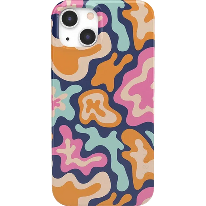 Midnight Color Splash | Abstract Retro Case iPhone Case get.casely Classic + MagSafe® iPhone 13