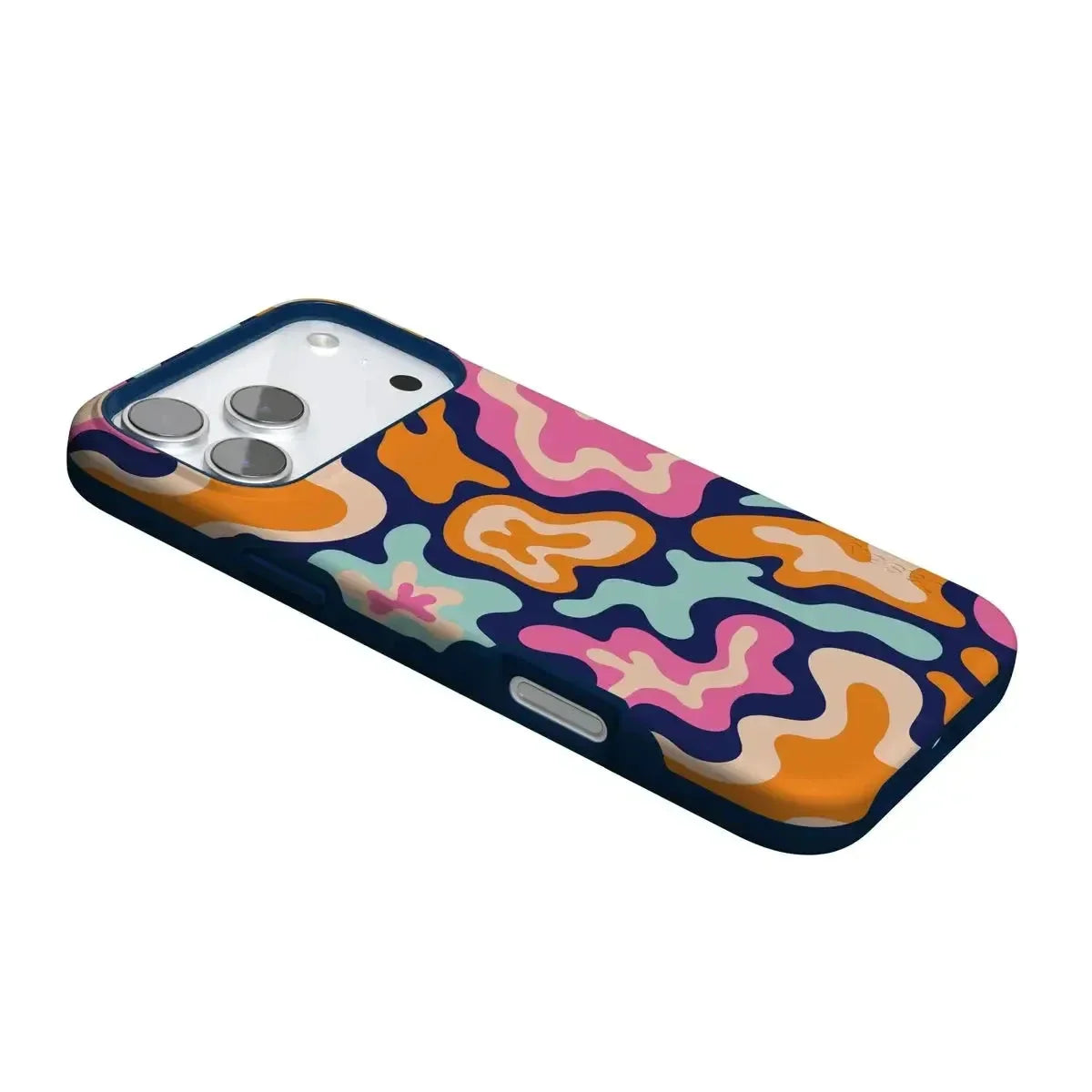 Midnight Color Splash | Abstract Retro Case iPhone Case get.casely