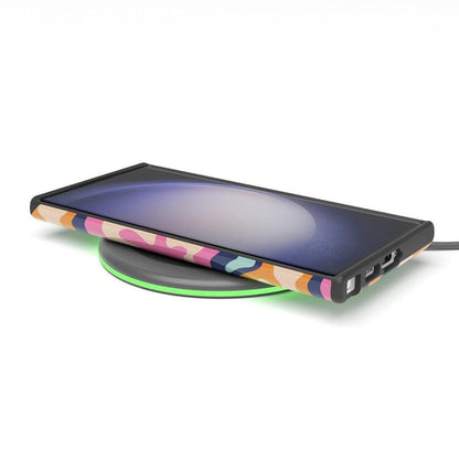 Midnight Color Splash | Abstract Retro Samsung Case Samsung Case Casetry