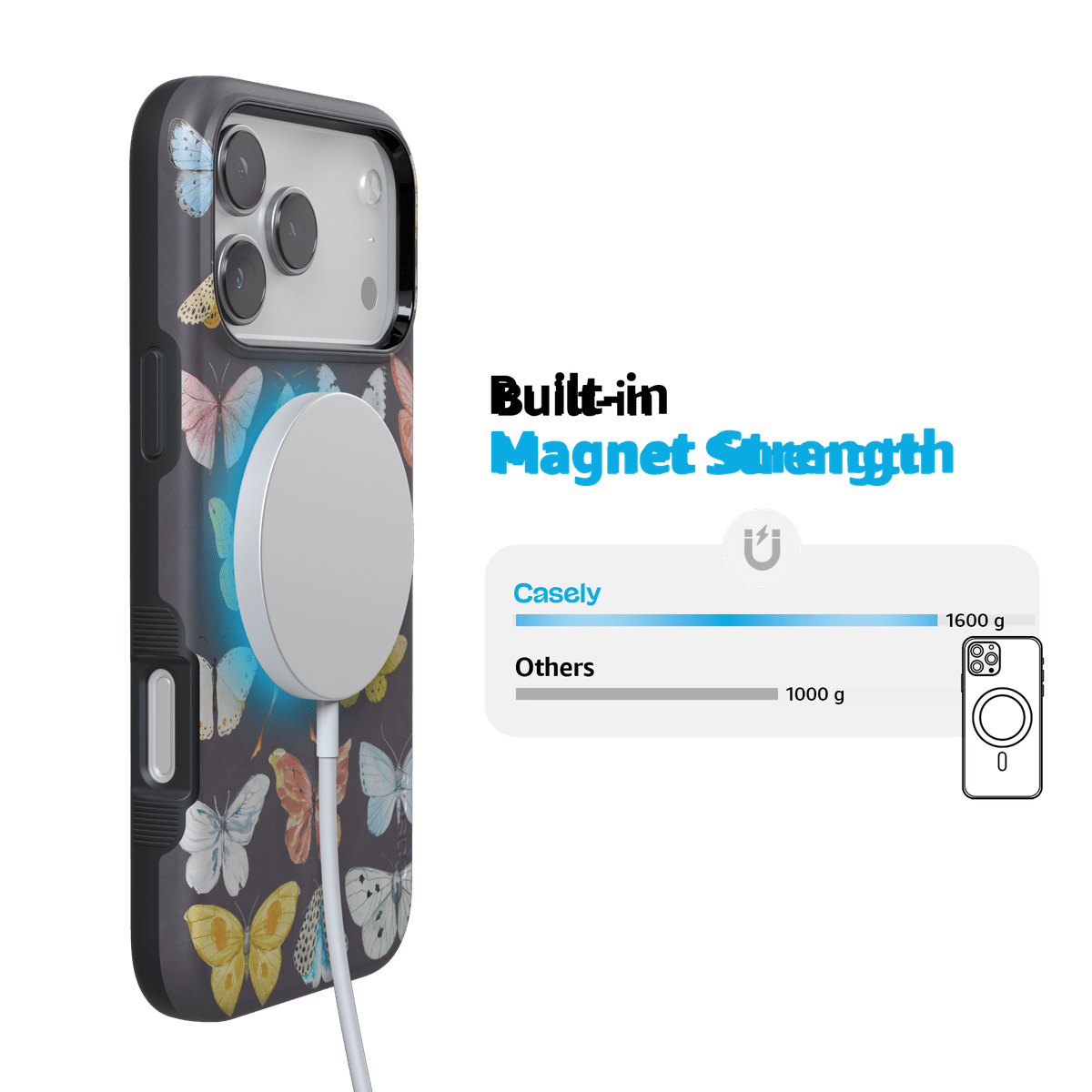 Midnight Monarch | Jenna Palek x Casely Case iPhone Case get.casely