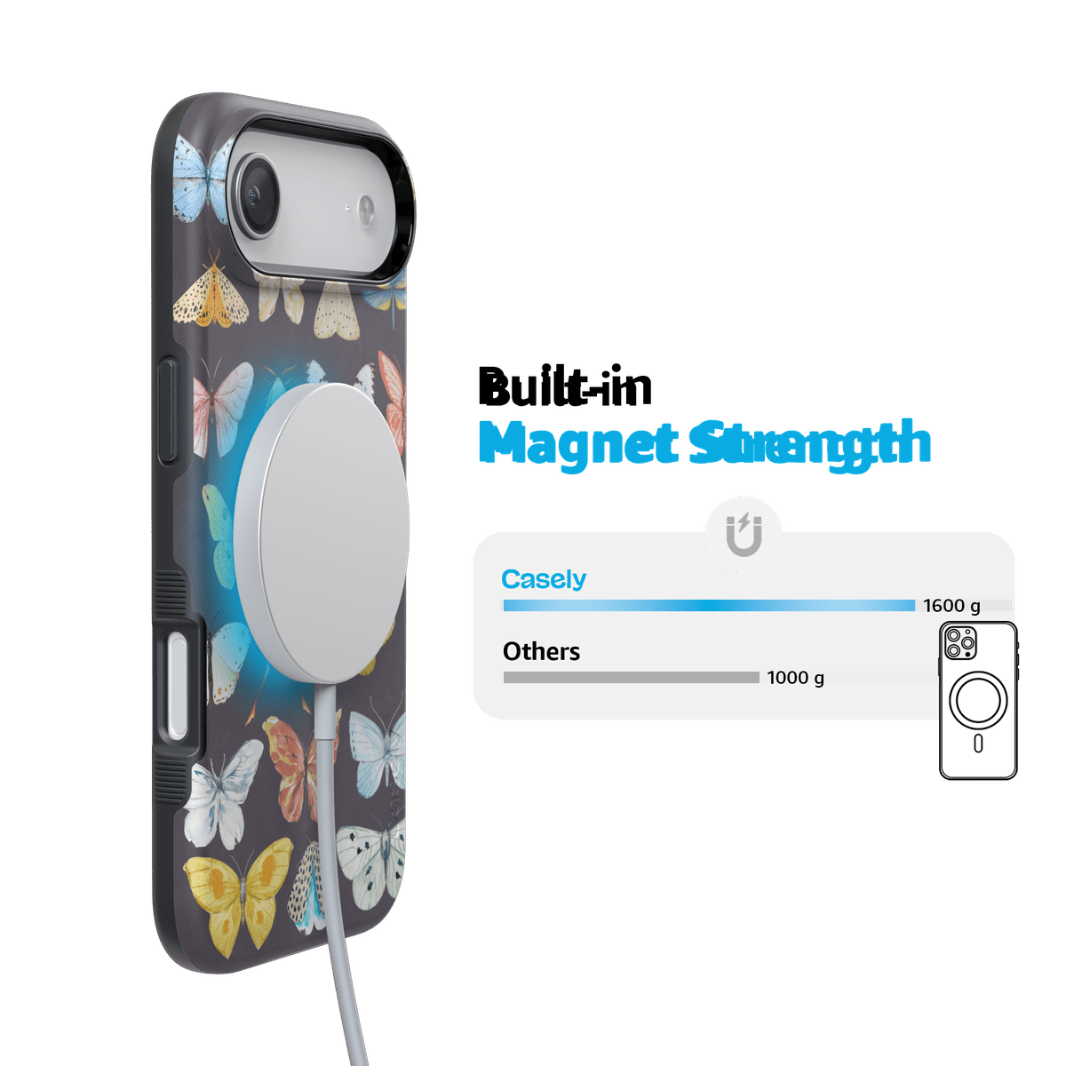 Midnight Monarch | Jenna Palek x Casely Case iPhone Case get.casely