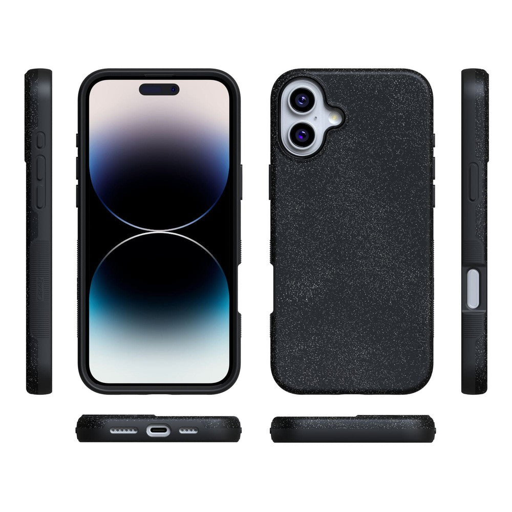 Midnight Onyx | Black Shimmer Case iPhone Case get.casely