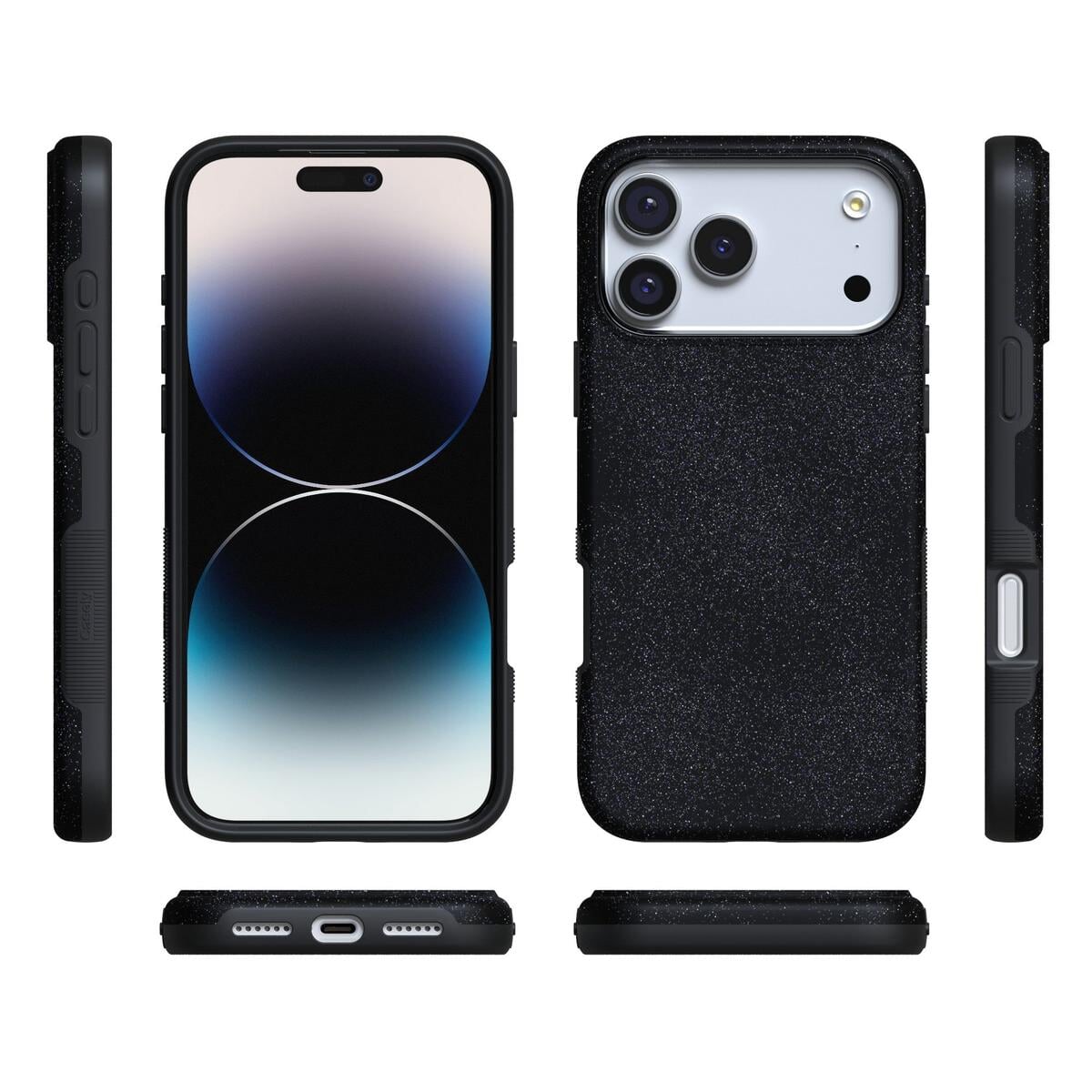 Midnight Onyx | Black Shimmer Case iPhone Case get.casely