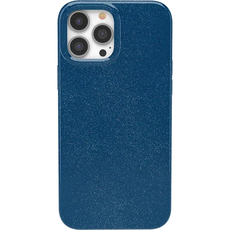 Midnight Sky | Navy Enchanted Shimmer Case iPhone Case get.casely Classic + MagSafe® iPhone 13 Pro Max